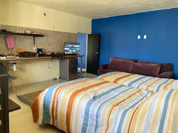 2 chambres, Wi-Fi, literie fournie