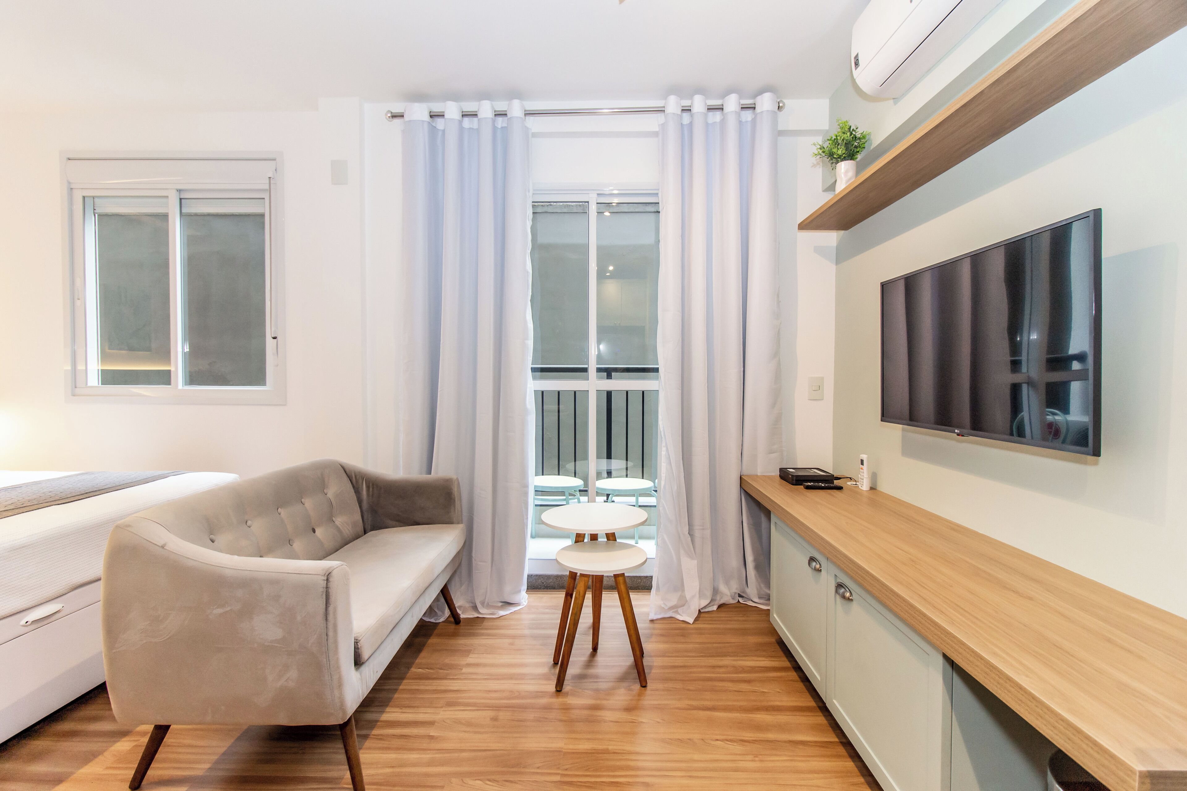 基本開放式客房 (358018 ) | 起居區 | LED 液晶電視