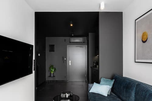 Apartament superior | Sala d'estar | Televisor de plasma, Netflix i serveis de streaming