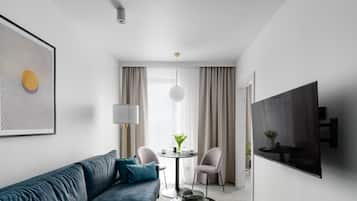 Superior Apartment | Living area | Plasma TV, Netflix, streaming services
