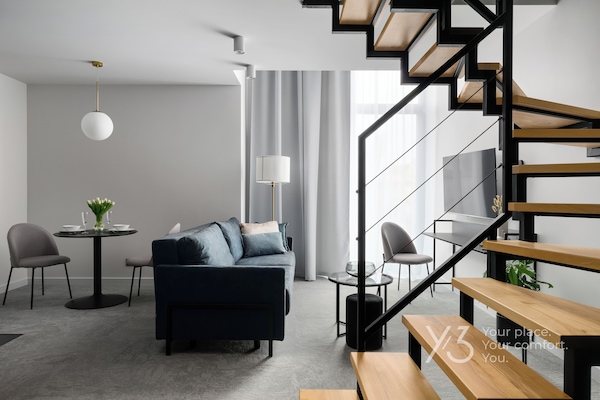 Executive Apartment | Living area | Plasma TV, Netflix, streaming services