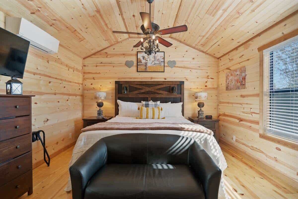 1 habitación, decoración personalizada y muebles diferentes 