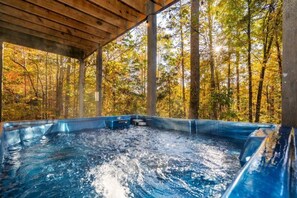 Cabin, Multiple Beds, Hot Tub | View from room