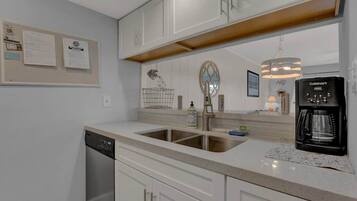 Condo, Multiple Beds, Pool Access (2107 Bayhouse Dr) | Private kitchen | Coffee/tea maker
