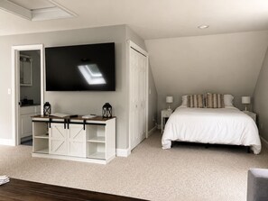 Desk, iron/ironing board, WiFi (free), bed sheets