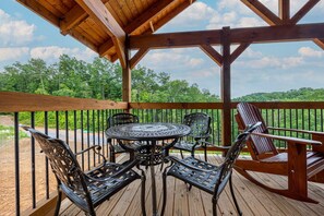 Cabin, Multiple Beds, Hot Tub, Mountain View | View from room