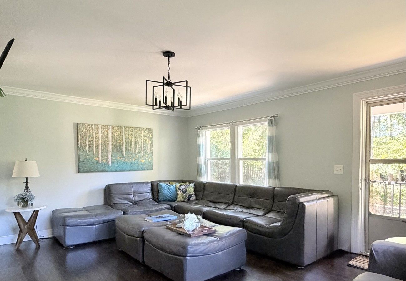 Enter your access code & Welcome To Paradise.  Enjoy bright sunny views of the tranquil, quiet setting as you celebrate your family & friends.  Wind down while watching the latest movies or cozy up to a book.  Togetherness here is unmatched.