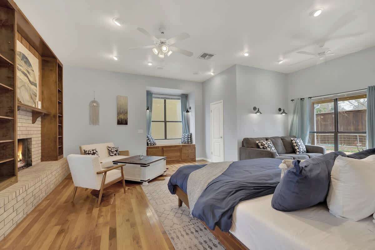 5 habitaciones, decoración personalizada y muebles diferentes 