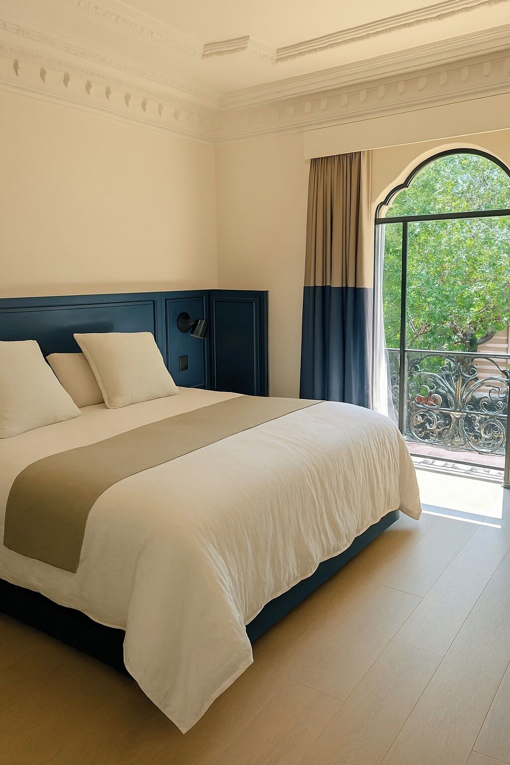 Schreibtisch, laptopgeeigneter Arbeitsplatz, Bügeleisen/Bügelbrett