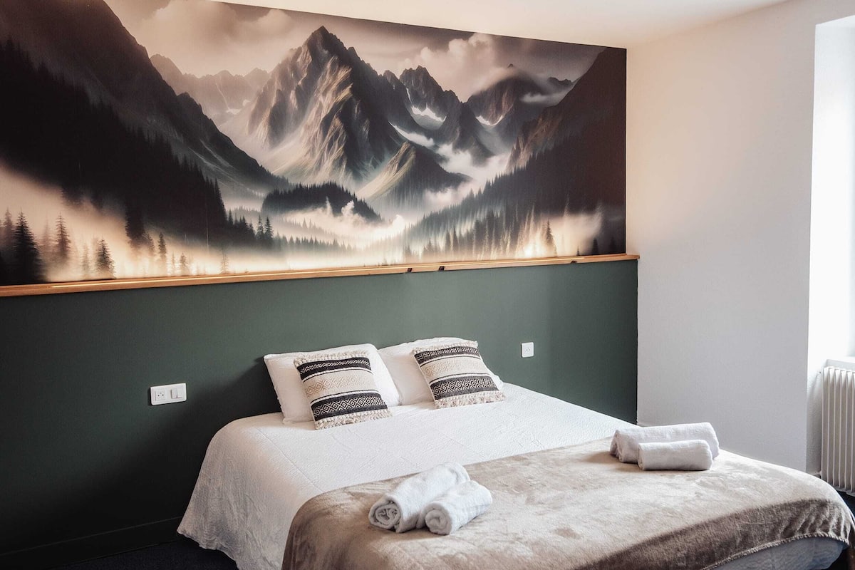 Comfort Double Room | Premium bedding, memory-foam beds, desk, laptop workspace