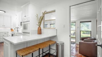 House, Multiple Beds, Patio (506 N Pecan St.) | Private kitchen | Coffee/tea maker