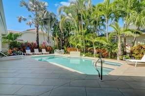 Beheizter Pool