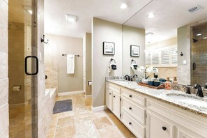 House, Multiple Beds, Hot Tub (307 Lucy Lane) | Bathroom | Towels - Luxury on Lake LBJ With Hot Tub Firepit & Boat Slip (Horseshoe Bay)