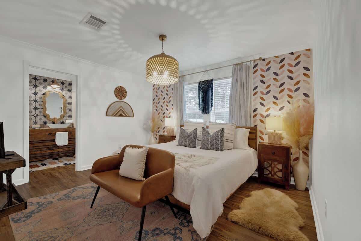 Ferienhaus, Mehrere Betten, Whirlpool (807 Poplar Pl - Mod) | 3 Schlafzimmer, individuell dekoriert, individuell eingerichtet