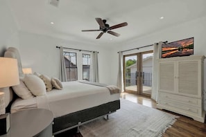 3 habitaciones, decoración personalizada y muebles diferentes