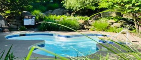 Una piscina climatizada