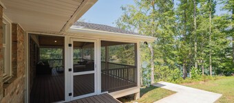 Gorgeous Kingsport Lakehouse With Huge Two-Story Screened In Porch!  