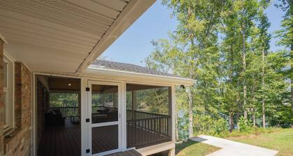 Gorgeous Kingsport Lakehouse With Huge Two-Story Screened In Porch!