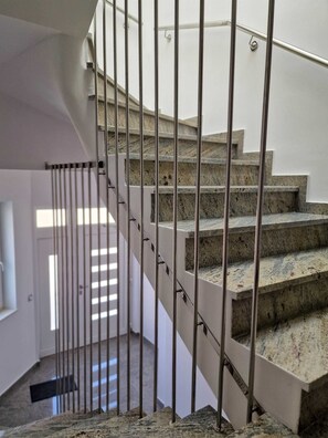 Interior - Two-bedroom family rooms Villa Poseidon 1 with swimming pool and private terrace (Novalja)