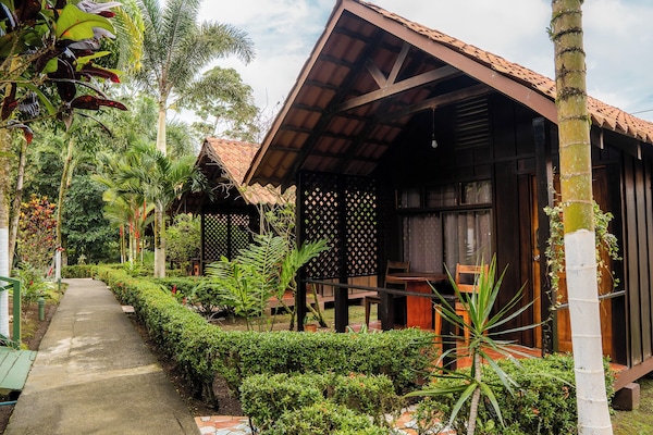 Standard-hús á einni hæð - útsýni yfir garð | 1 svefnherbergi, sérvalin húsgögn, ókeypis þráðlaus nettenging, rúmföt