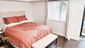 3 habitaciones y sábanas de algodón egipcio