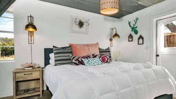 Casa de campo, 1 cama King size, hidromasaje | 1 habitación, decoración personalizada y muebles diferentes