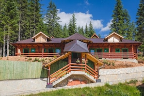 Façade de l’hébergement