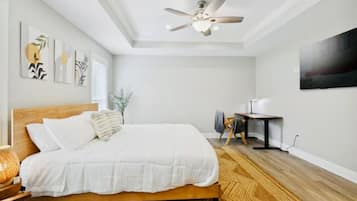 4 habitaciones, caja de seguridad en la habitación y escritorio