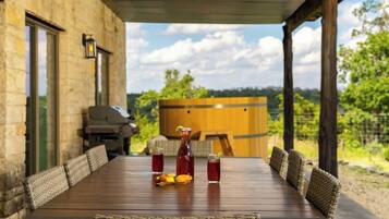 House, Multiple Beds, Pool Access (117 Point Rd) | Outdoor dining