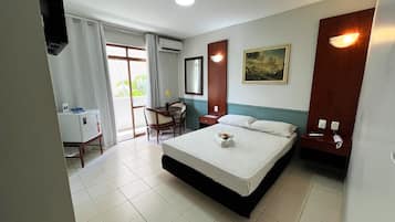 Superior Double Room | Minibar, desk, laptop workspace, blackout drapes
