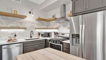 House, Multiple Beds, Patio, City View (215 Mistletoe- A) | Private kitchen | Coffee/tea maker