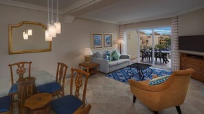 Living area - 2 Bedroom 2 Bath Villa  (Marbella)