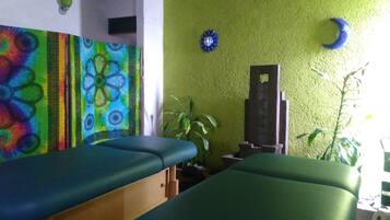 Reflexology, massages