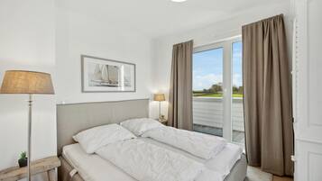 2 Schlafzimmer, Reisekinderbett, kostenloses WLAN, Bettwäsche