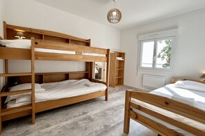 2 chambres, draps fournis