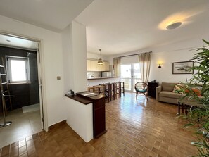 Apartament, 1 dormitori, terrassa | Sala d'estar