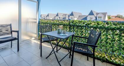 Cocooning à 5 mn de la Grande Plage. Parking privé