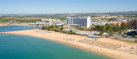 Beach nearby, white sand