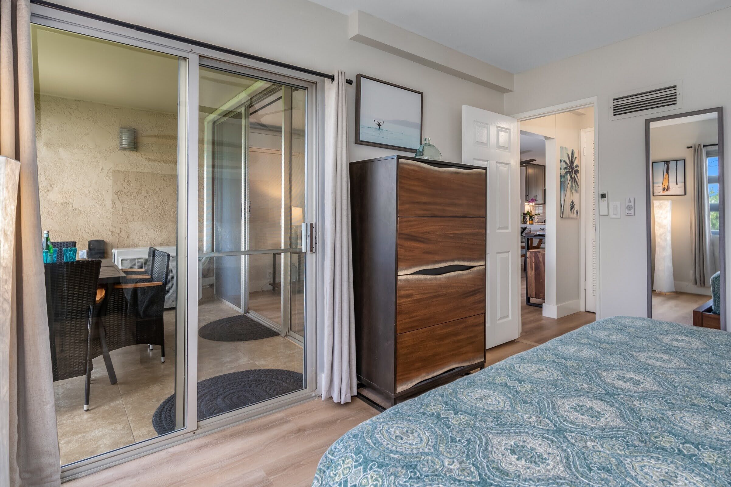 2 bedrooms, premium bedding, Select Comfort beds, individually decorated