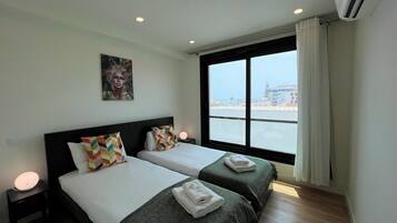 Apartamento, 2 habitaciones, 2 baños | 2 dormitorios y ropa de cama