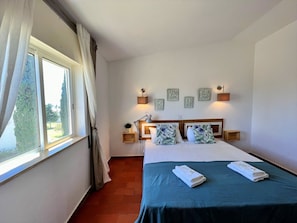 Apartment, 1 Bedroom, Terrace | 1 bedroom, bed sheets