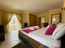 Villa, 4 Bedrooms, Private Pool | 4 bedrooms, bed sheets