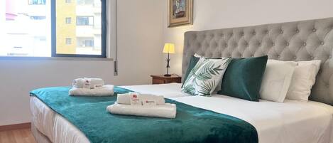 1 soverom og sengetøy