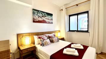 Apartamento, 2 habitaciones, acceso a la piscina | 2 dormitorios y ropa de cama