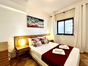 Apartment, 2 Bedrooms, Pool Access | 2 bedrooms, bed sheets - Vilamoura Palm Tree With Pool by Homing (Loulé)
