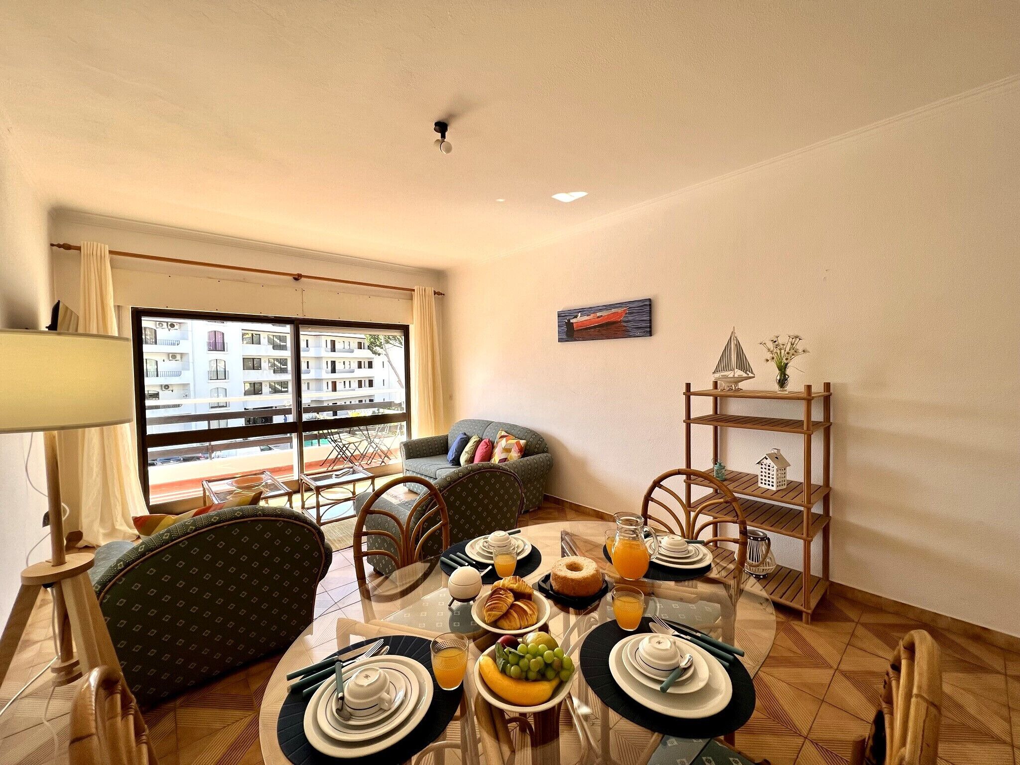 Apartament, 2 dormitoris, accés a la piscina | Zona de menjador de l'habitació