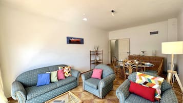 Apartamento, 2 habitaciones, acceso a la piscina | Sala de estar