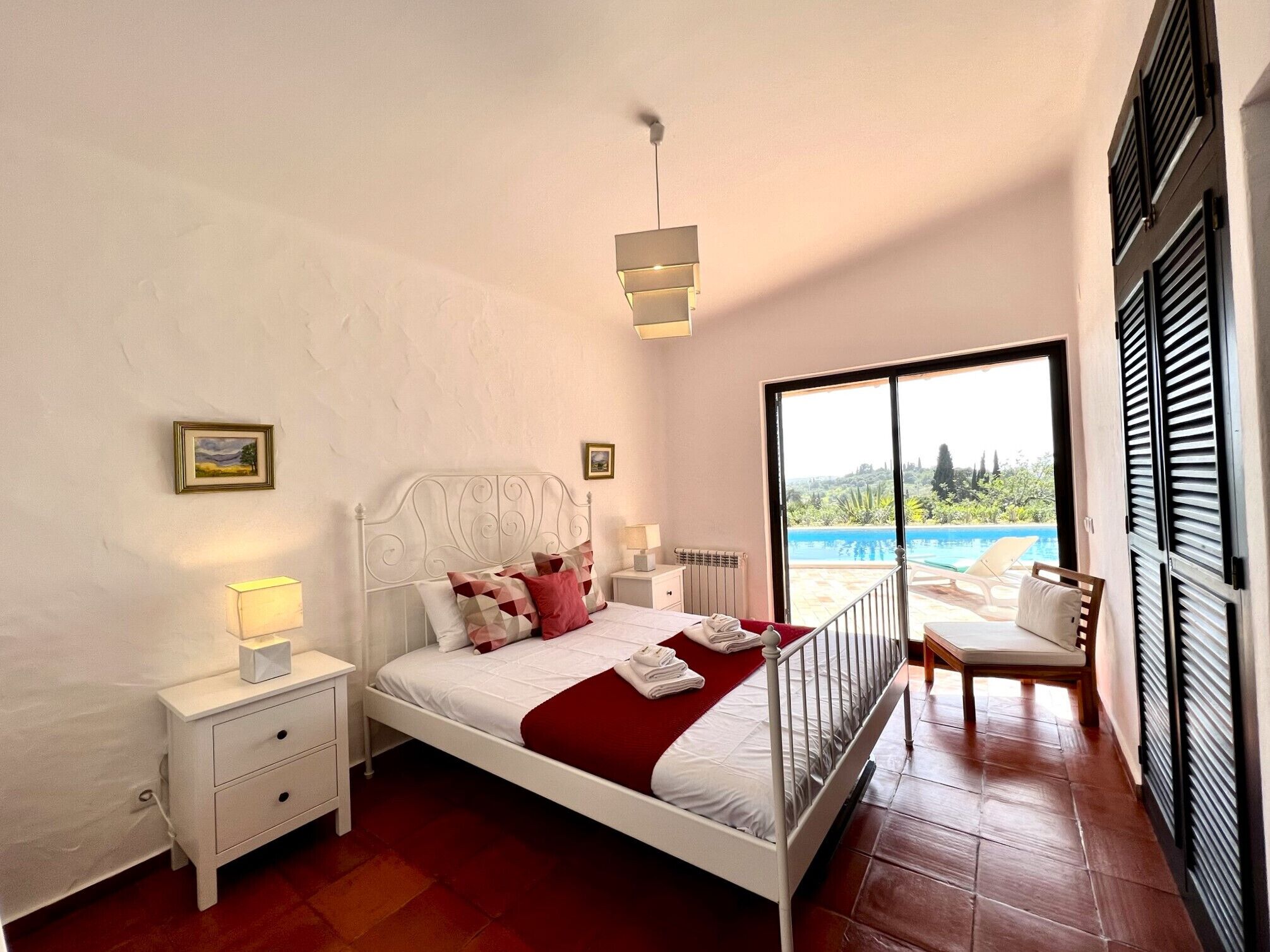 Villa, 3 habitaciones, piscina privada, vistas a la montaña | 3 dormitorios, cunas (de pago), ropa de cama