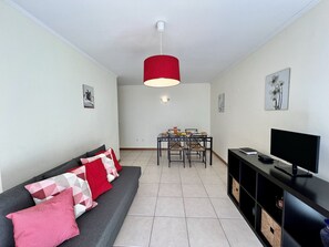 Apartment, 1 Schlafzimmer, Terrasse | Wohnzimmer
