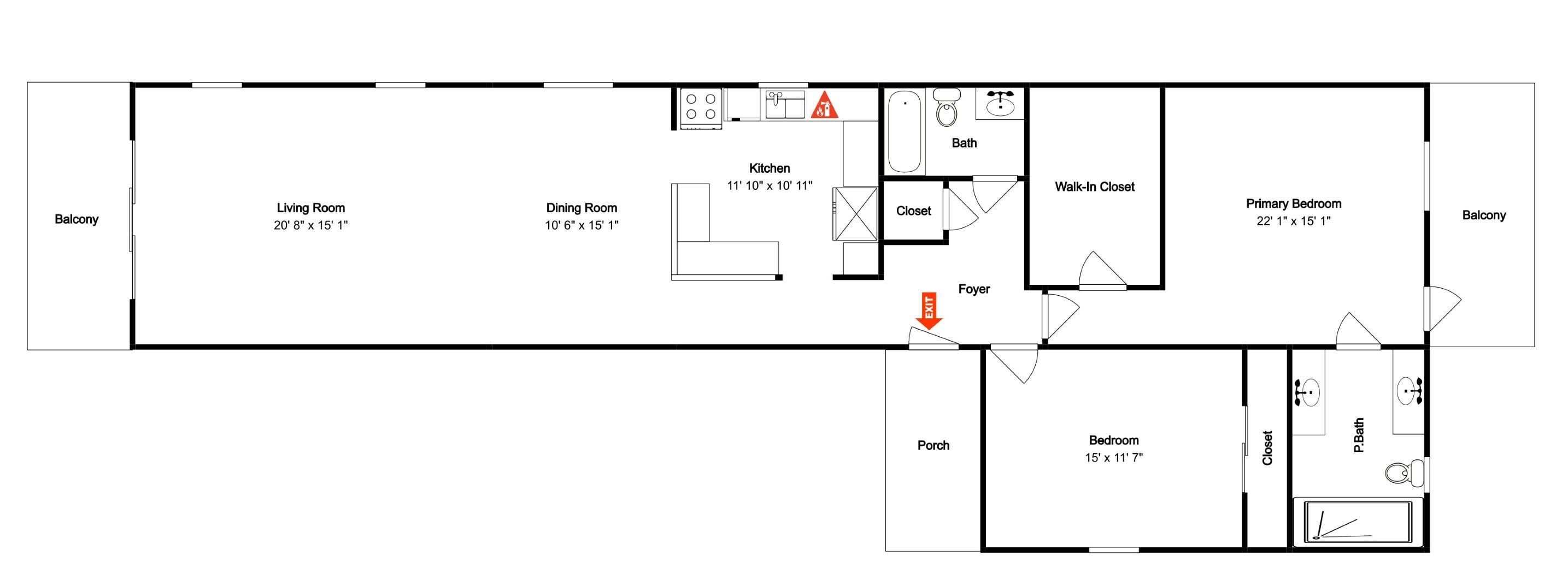 Condo (2 Bedrooms) | Property amenity